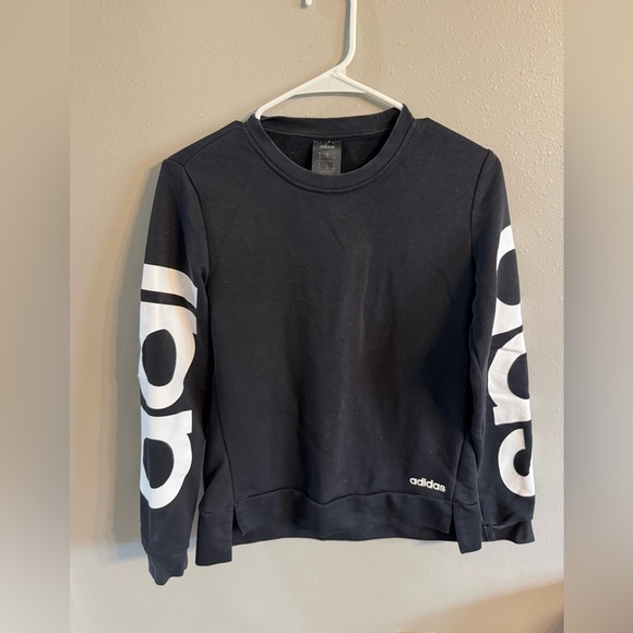 🔴Adidas Black Crew Neck Top - Picture 2 of 4